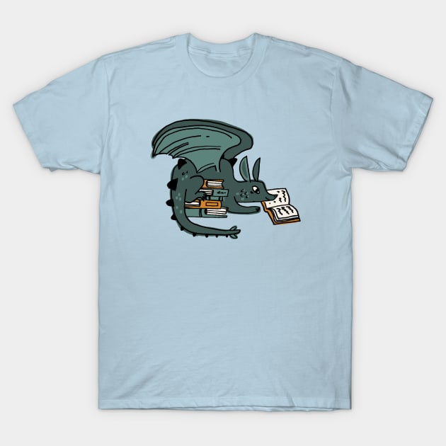 Book Hoarder T-Shirt by Book Moth Press